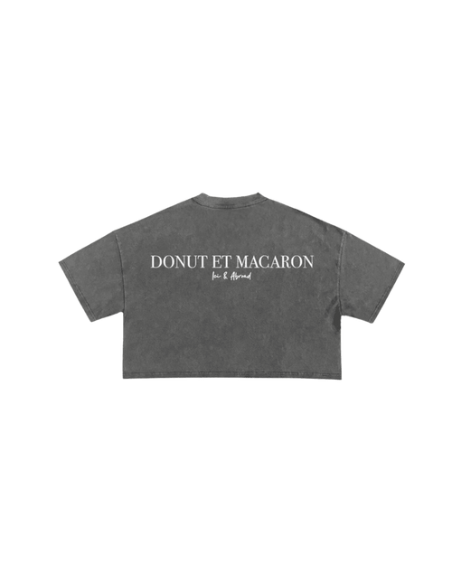 The Label Dark Crop Top