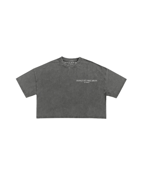 The Label Dark Crop Top