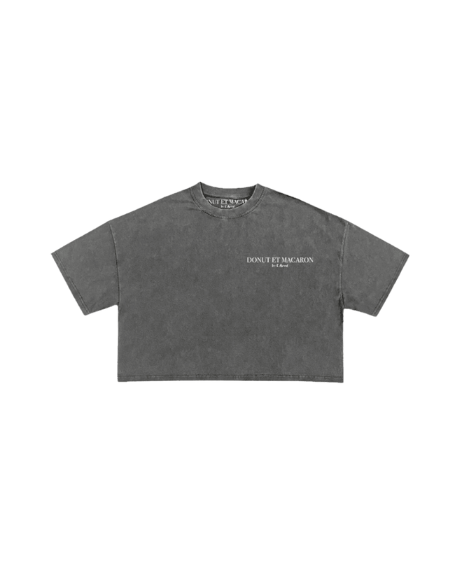 The Label Dark Crop Top